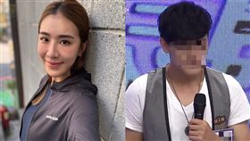 小禎、新歡Alan。（圖／翻攝自小禎臉書、《小明星大跟班》YouTube）