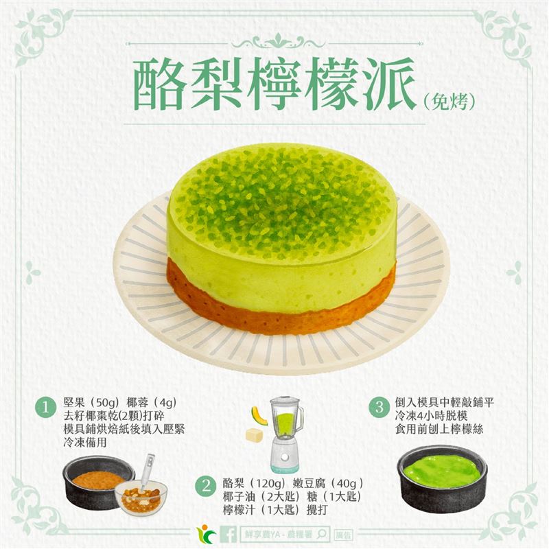 甜點不僅作法簡單，也兼顧營養與風味。（圖／翻攝截自農糧署臉書）