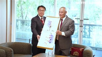 澳洲黃金海岸市泰特市長　喜迎黃偉哲到訪