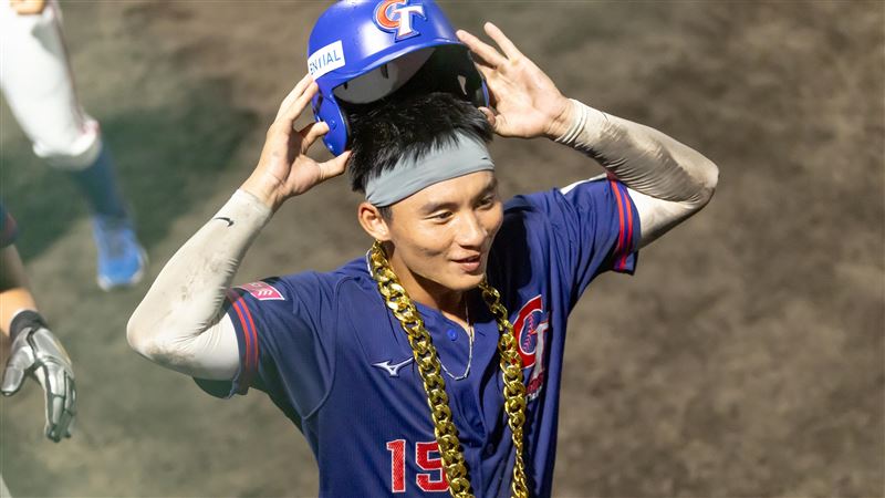 U18台灣隊捕手江庭毅。（圖／中華棒協提供）