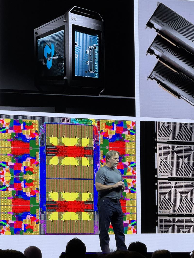 Tenstorrent CEO Jim Keller又被稱之為矽谷晶片大神，蘋果、AMD、特斯拉都仰賴過他。（圖／記者廖珪如攝影）