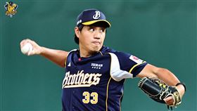 中信兄弟先發鄭浩均。（圖／中信兄弟提供） 