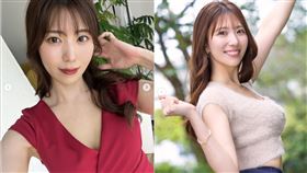 AV 女優山岸綺花曾在地方電視台擔任主播，8年前決定轉戰成人產業，經紀公司宣布她將在9月底自AV界引退。（圖／翻攝自山岸綺花IG）