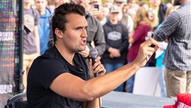 美國總統川普的政壇盟友、政治評論員柯克（charlie kirk）。（圖／翻攝自Charlie Kirk臉書）