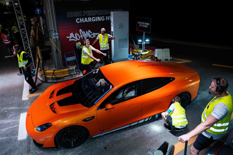 AMG CONCEPT AMG GT XX1分鐘能補125公里續航，5 分鐘更直接灌進400公里。（圖／翻攝Mercedes-AMG網站）
