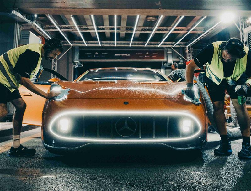 Mercedes-AMG CONCEPT AMG GT XX概念超跑。（圖／翻攝Mercedes-AMG網站）