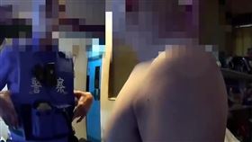 台北,家暴,安非他命吸食器,拘票,緊急保護令。（圖／翻攝畫面）