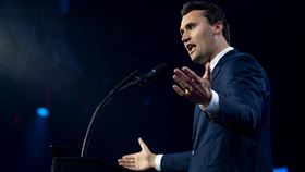 政治評論員柯克。（圖／路透社／達志影像）