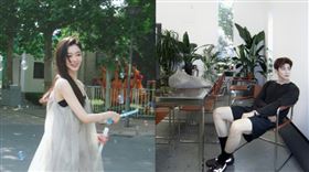 白敬亭（右）憑藉《難哄》人氣爆紅，正值事業高峰卻驚傳與緋聞女友宋軼（左）3年戀情疑似劃下句點。（圖／翻攝自白敬亭、宋軼微博）