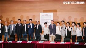 蔣萬安,盧秀燕,侯友宜等藍營首長（圖／記者楊士誼攝影）