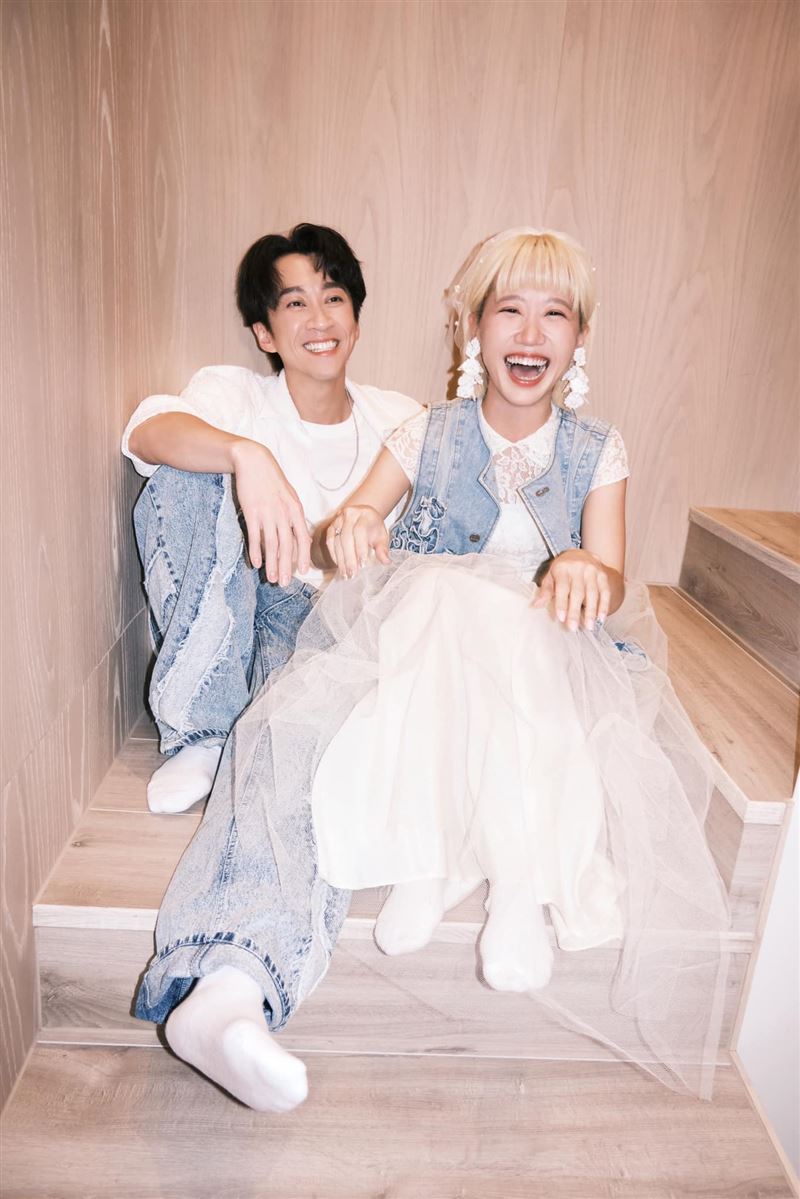 Lulu、陳漢典震撼宣布結婚 喊彼此是人生中最有默契的那位 陳漢典與Lulu震撼宣布要結婚。(圖/翻攝自臉書)