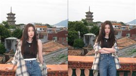 大陸女星虞書欣近來遭遇演藝生涯最大危機，因「家族貪腐」爭議不斷延燒，連主演的新劇《一念江南》更傳出劇組「換角」可能。（圖／翻攝自虞書欣微博）