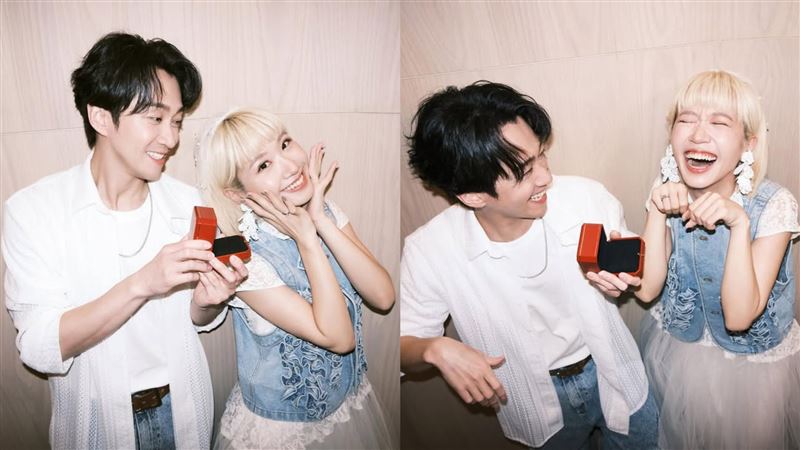 Lulu（黃路梓茵）、陳漢典宣布結婚喜訊。（圖／翻攝自Lulu IG）