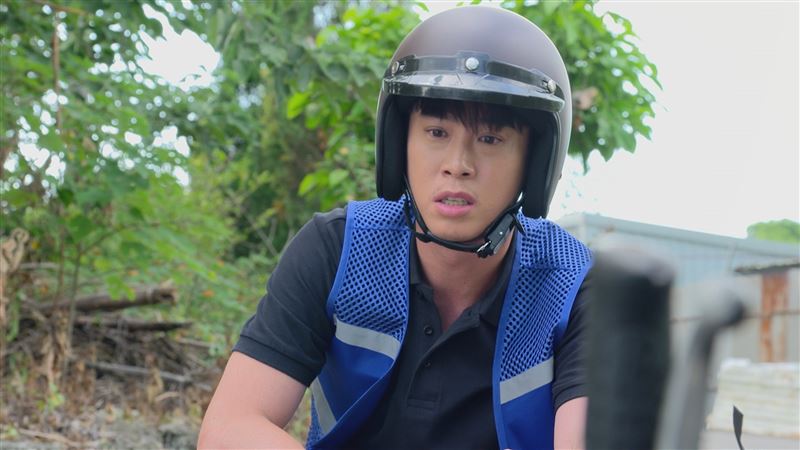 《好運來》吳東諺戲裡為家庭打拼，真實呈現外送人生的辛苦與溫暖。（圖／民視提供）