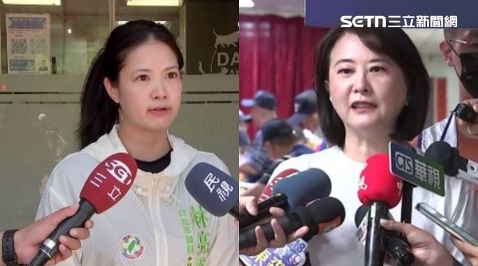 王鴻薇堅稱，所有縣市統籌分配款除了馬祖以外，全都大幅增加，林亮君（左）酸，那藍白縣市長吵什麼？（組合圖）
