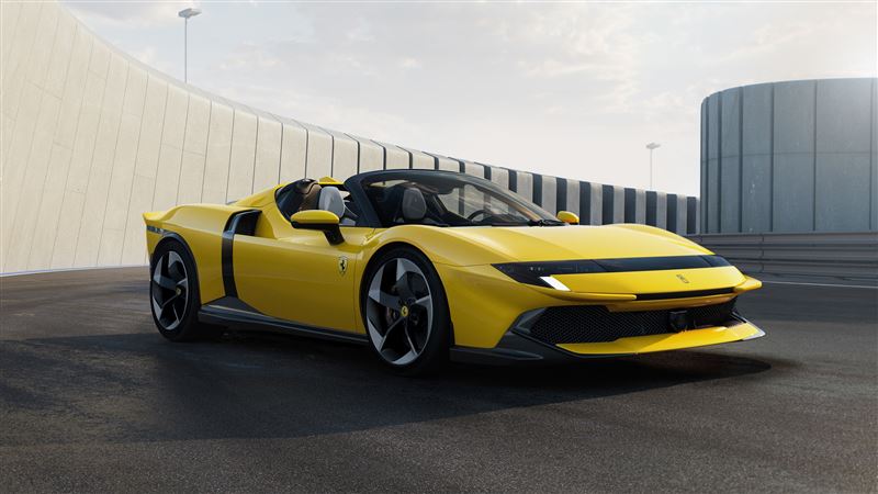 849 Testarossa Spider導入來自F1與XX車系的技術。（圖／Ferrari提供）