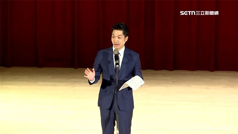 蔣萬安現身北市行政區區長就任典禮