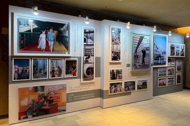 「銀潮來襲：樂齡旅行拍出潮香港」即日起至10/12於松菸誠品三樓電梯口展出。。（圖／港旅局提供）