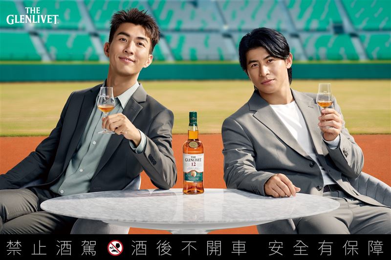 格蘭利威聯手台灣隊長陳傑憲X百萬創作者The DoDomen Ian，首創球場米其林饗宴持續「讓世界看見台灣」。（圖／業者提供）