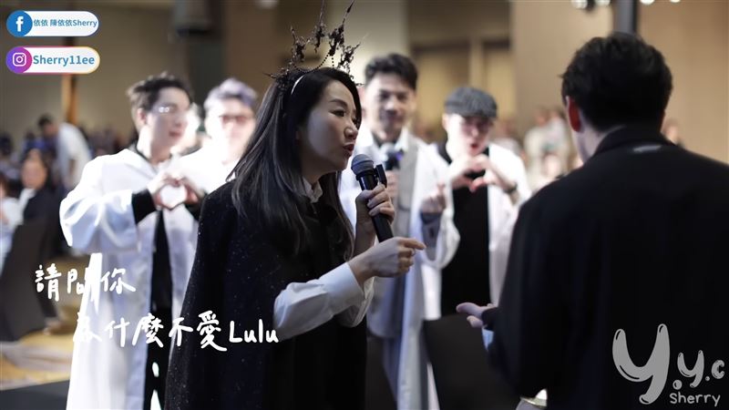陶晶瑩3個月前才逼問陳漢典與Lulu感情。（圖／翻攝自依依YouTube）