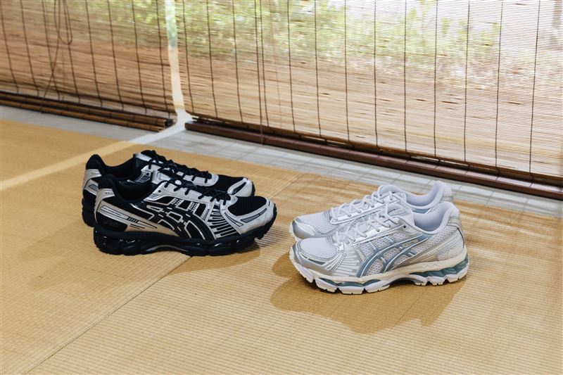 GEL-KAYANO 12.1承襲過去鞋款基因，融合GEL-KAYANO 12的鞋面設計與GEL-NIMBUS 17的中底結構，在穩定支撐與舒適腳感間取得平衡。（圖／品牌業者提供）