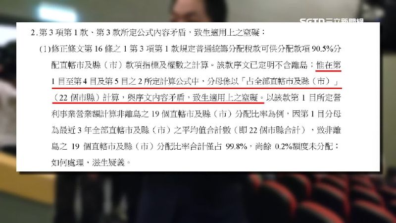 2月時財劃法覆議案，就明確指出公式分母有誤