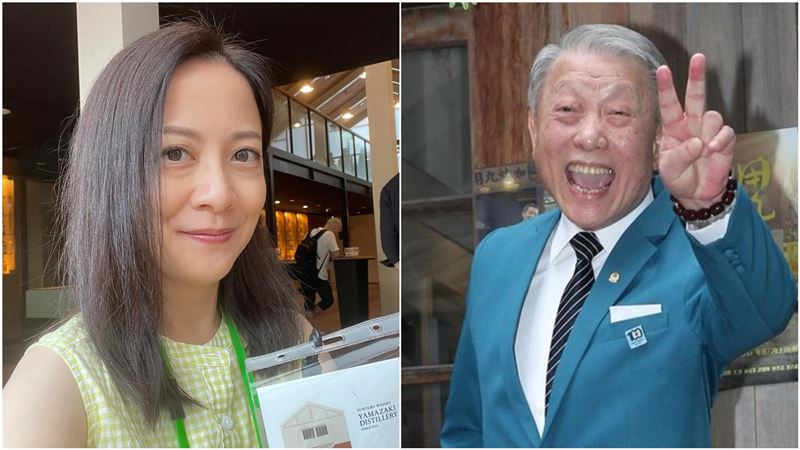 林義雄（右）、李淑楨曾在《魯冰花》中演父女。（圖／翻攝自臉書、資料照）