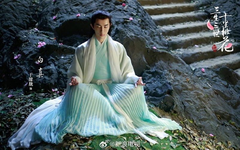 于朦朧曾憑電視劇《三生三世十里桃花》走紅。（圖／翻攝自于朦朧微博）
