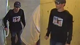 柯克10日演講時遇刺身亡，FBI公布槍手正面照。（圖／翻攝自X）