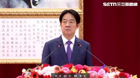 賴清德出席「114年三軍士官聯合開學典禮。（圖／翻攝畫面）