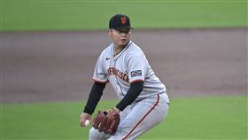 鄧愷威本週末恐無緣對決大谷翔平。（圖／美聯社／達志影像）