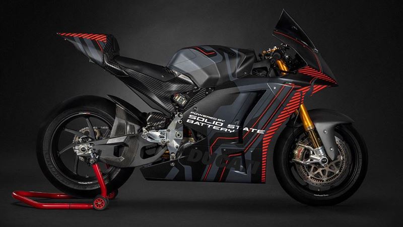 帶電的杜卡迪　首搭固態電池