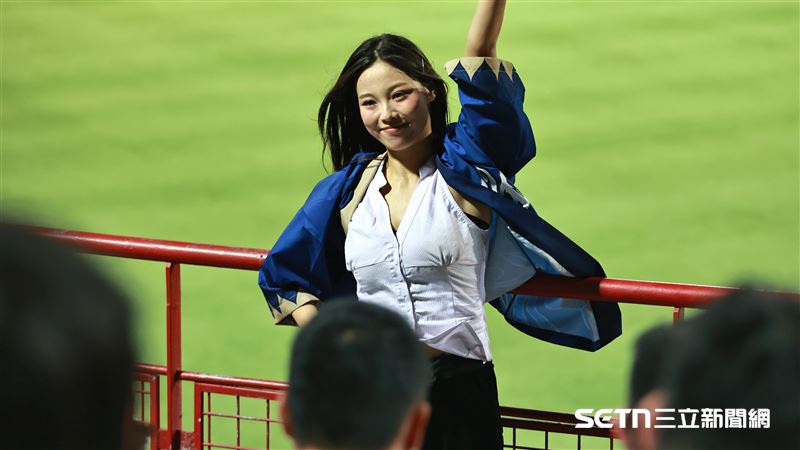 Fubon Angels Mini成員珈嘉。（圖／記者劉彥池攝影）