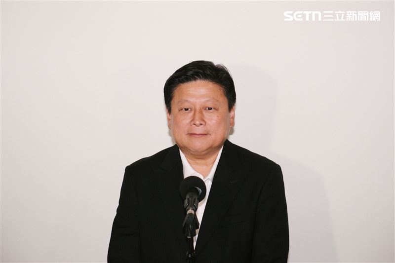 傅崐萁表示,自己一開始到現在都沒有要選主席的想法,雖有很多人勸進,但還是以立法院為首要任務。(圖/記者楊士誼攝影)