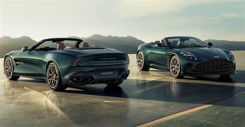Aston Martin Volante 60th Anniversary Editions限量紀念版。（圖／翻攝Aston Martin網站）