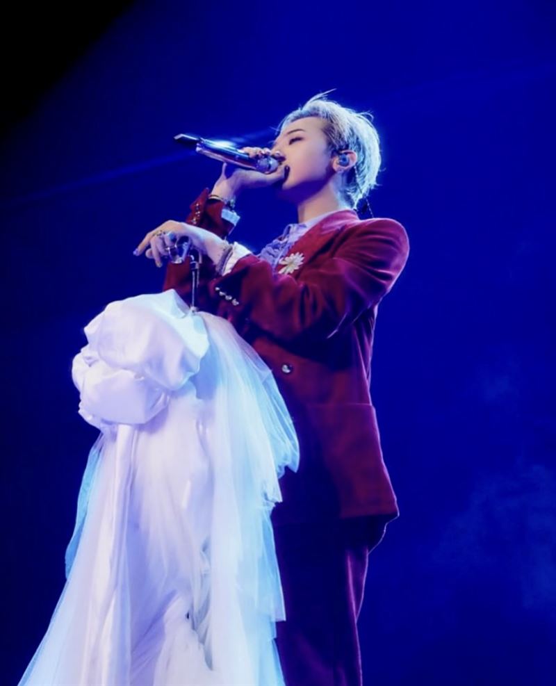 天王GD返台開唱。（圖／翻攝自IG）