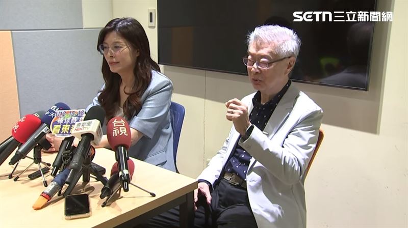 鄭麗文表態選黨主席,今向陳冲請益。(圖/翻攝畫面)