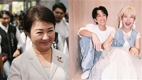 盧秀燕留言祝賀Lulu遭酸民攻擊。（圖／翻攝自臉書）