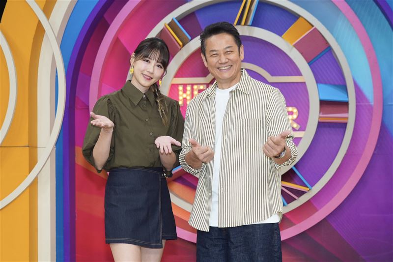 徐乃麟跟嚴立婷主持。（圖／記者趙于瑩攝影）