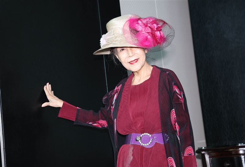 76歲洪小喬消失多年首露面。（圖／記者鄭孟晃攝影）