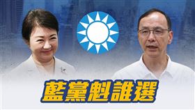 國民黨主席改選。（圖／三立新聞網製）
