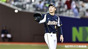 中職36年例行賽，中信兄弟後援投手呂彥青。（圖／記者劉彥池攝影）