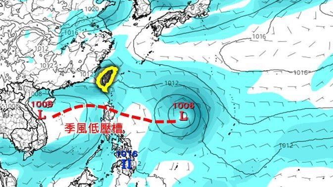 颱風窩漸逼近！熱帶系統這天非常靠近台灣