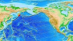 俄羅斯堪察加半島驚傳規模7.4地震。（圖／翻攝自氣象署地震測報中心）