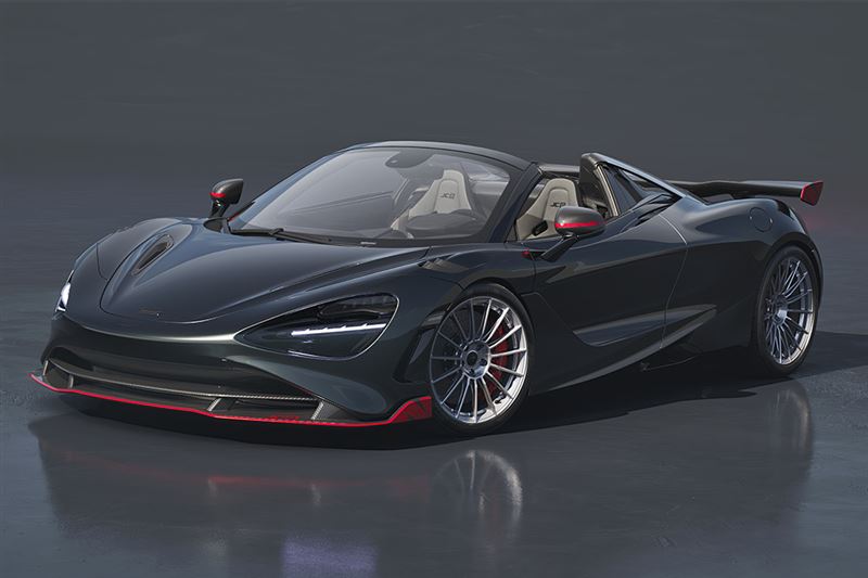 MSO高下壓力套件首次應用在750S Spider上。（圖／翻攝McLaren網站）