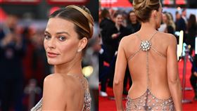 瑪格羅比紅毯造型辣翻。（圖／翻攝自X平台 @glamin4K）