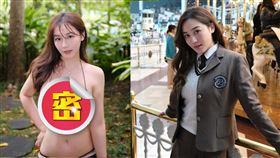 郭奕芯曬出一組尺度極大的比基尼辣照讓粉絲驚呼連連。（圖／翻攝自ashinaaa IG）