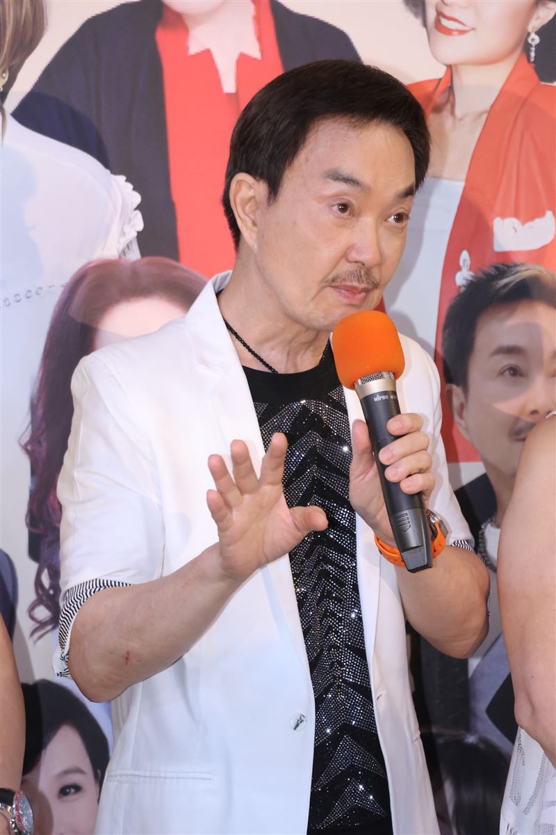 楊懷民談聲帶現況。（圖／記者鄭孟晃攝影）