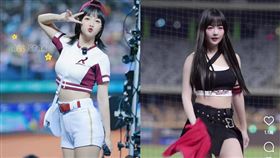 籃籃在看台區熱舞。（圖／翻攝自籃籃IG）