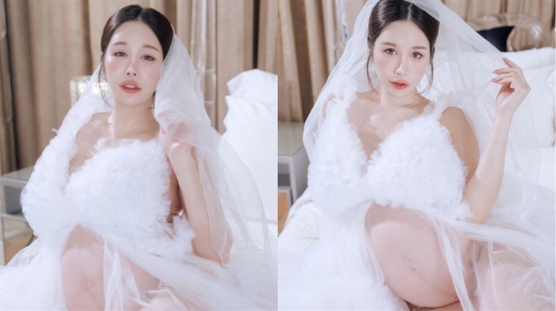 辛尤里生產前兩週宣布離婚。（圖／翻攝自臉書）